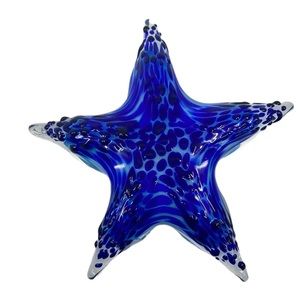 Beautiful Art Glass Maui Artist Starfish